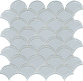 Skylight Scallop Mosaic | Tile Center