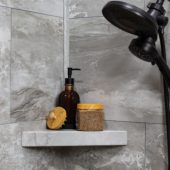 Smoky Sky Shower Shelf 14.56x7.12x2 | Tile Center