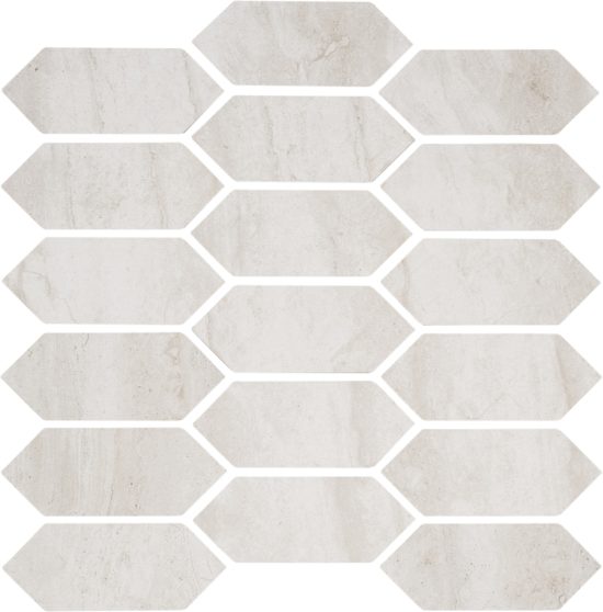 Soul Ivory Picket Mosaic | Tile Center