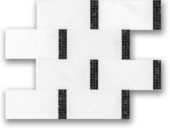 Stark Brick Mosaic Marbled | Tile Center