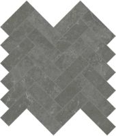 Stark Carbon 1.25x4 Herringbone Mosaic | Tile Center