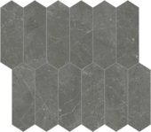 Stark Carbon 2x6 Picket Mosaic | Tile Center