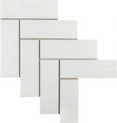 Step Up Mosaic Matte Pearl | Tile Center