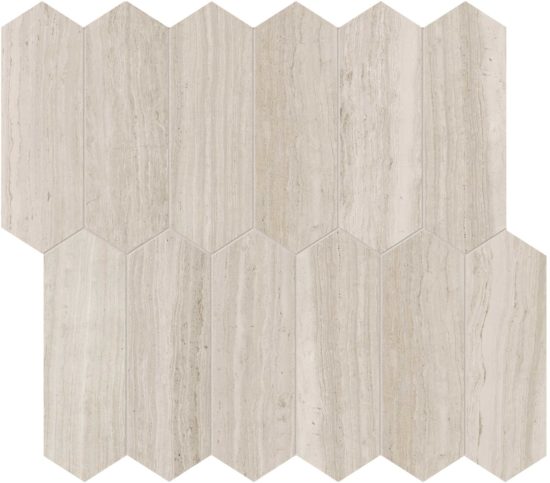 Strada Mist 2×6 Picket Mosaic