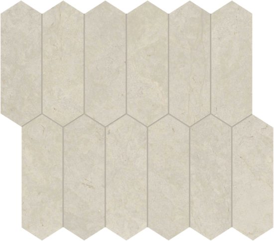 Tierra Halo 2×6 Picket Mosaic