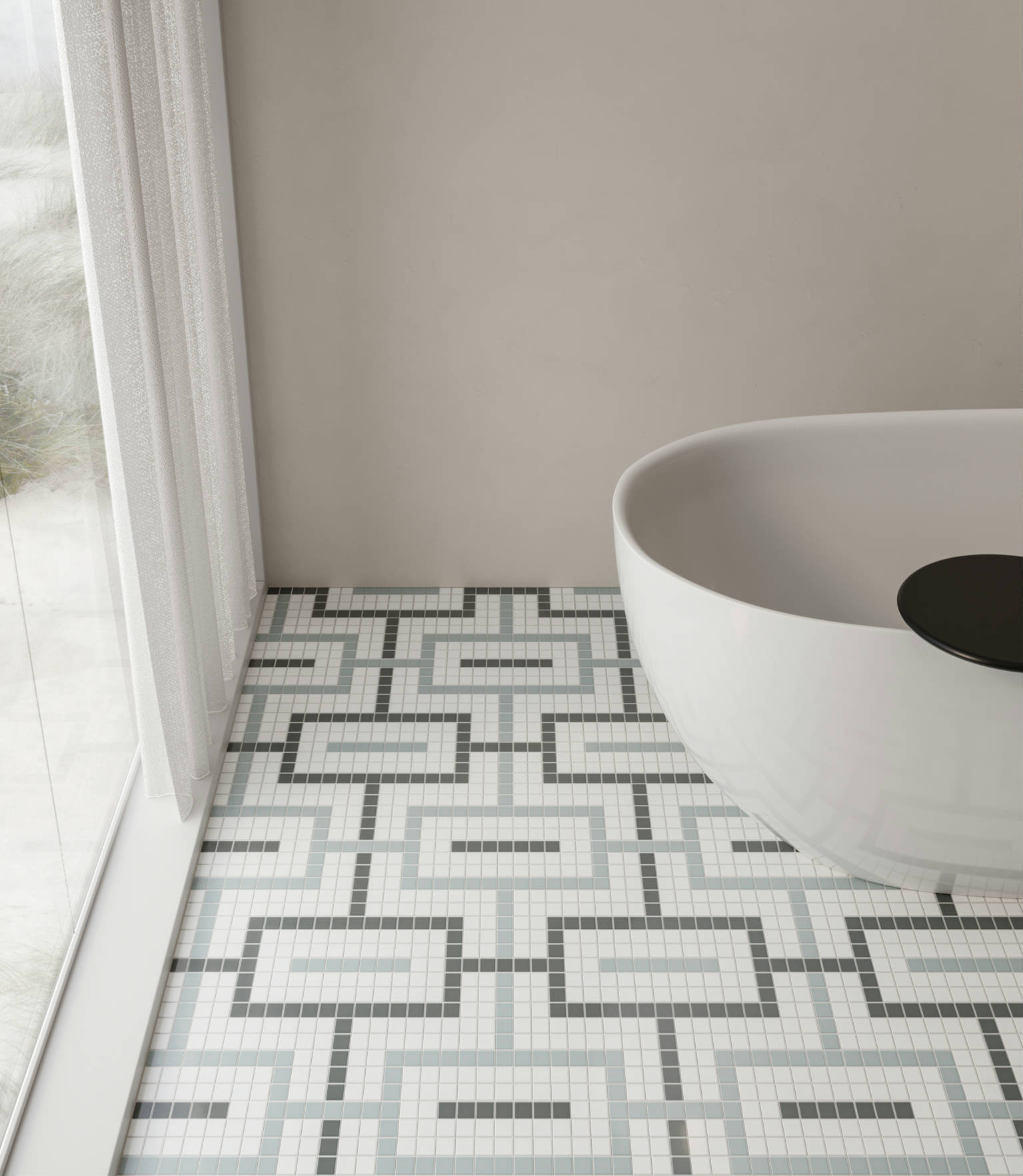 Traditions Dawn Chain Mosaic 4 | Tile Center