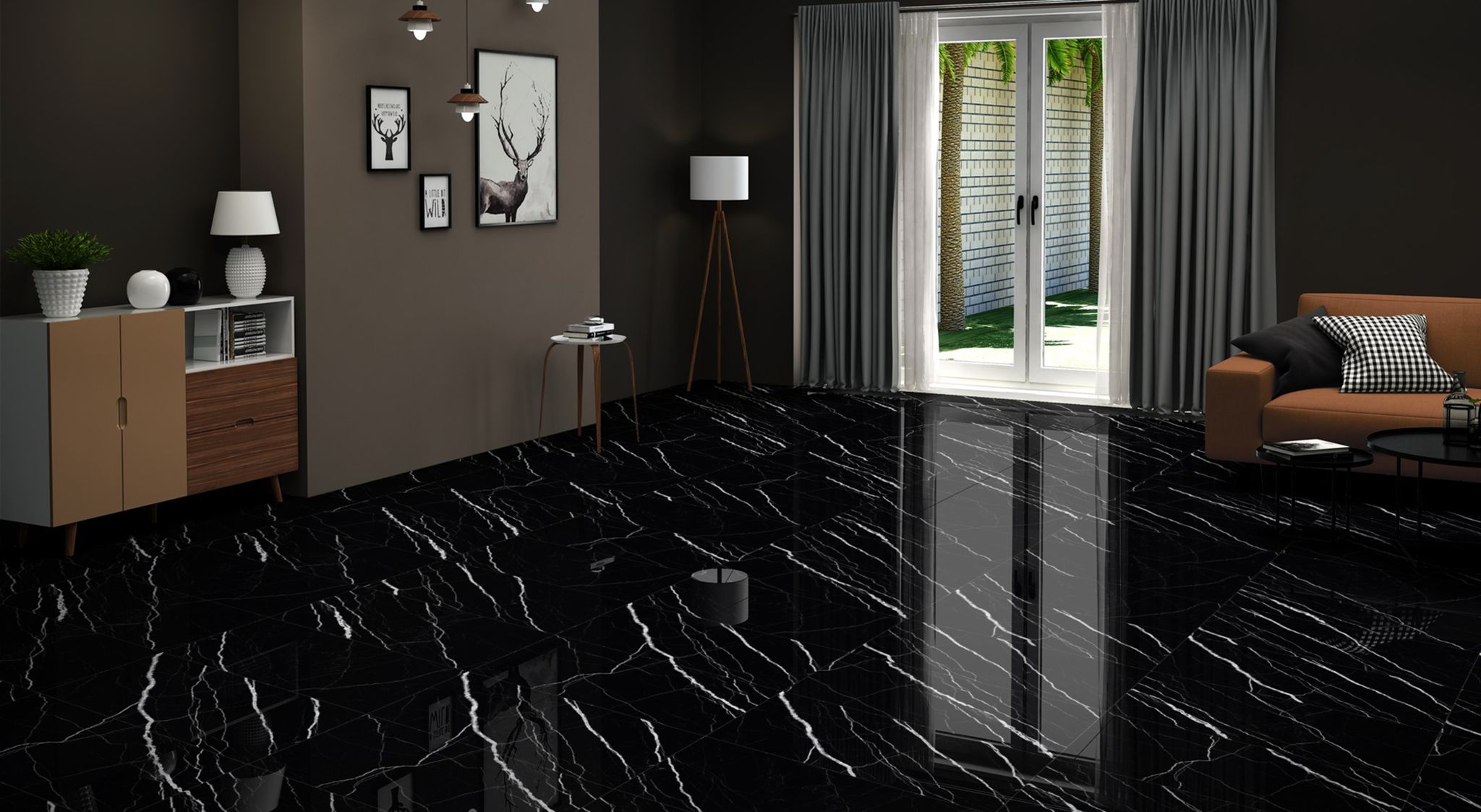 Treasure Midnight Nero 24x48 | Tile Center