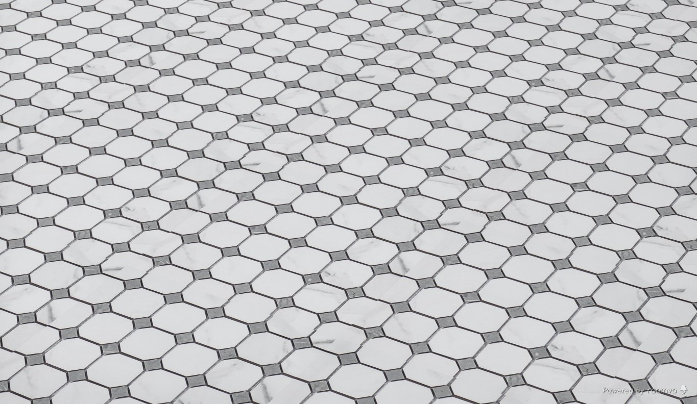 Treasure Statuario Octagon / Dot | Tile Center