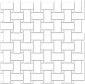 Treasure Ultimate Dolomite Polished Basketweave Mosaic | Tile Center