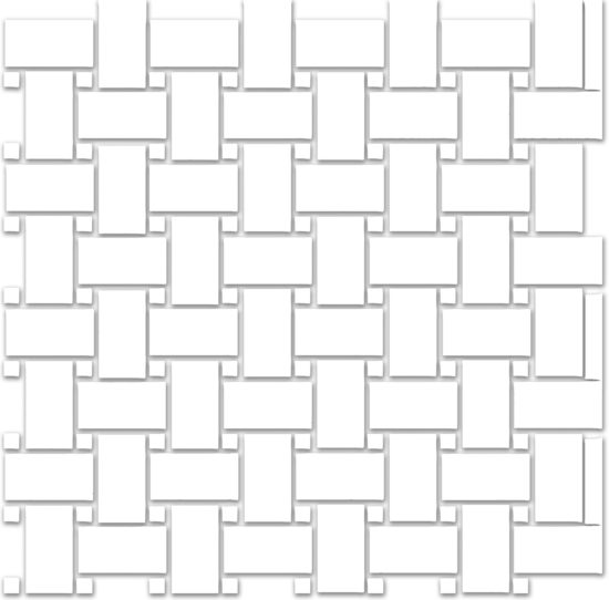 Treasure Ultimate Dolomite Polished Basketweave Mosaic | Tile Center