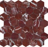 Tuscano Rosso 2 Hexagon Mosaic | Tile Center