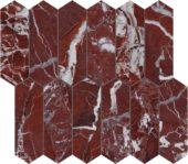 Tuscano Rosso 2x6 Picket Mosaic | Tile Center