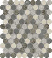 Utopio 1.25  Penny Round Terra  Mosaic | Tile Center