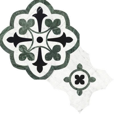 Utopio Fleur Pine Mosaic