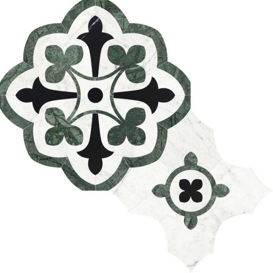 Utopio Fleur Pine Mosaic | Tile Center