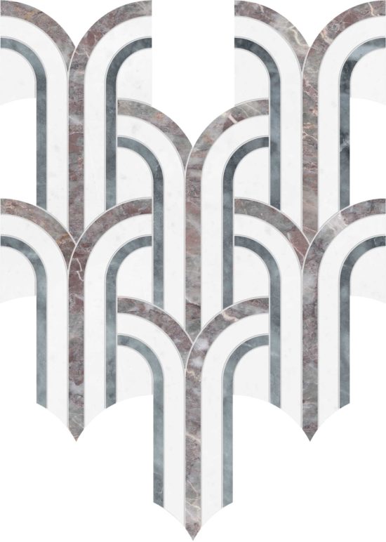 Utopio Florence Blush Mosaic