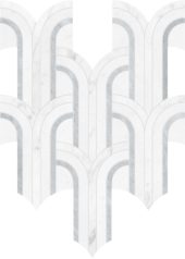 Utopio Florence Dove Stone Mosaic | Tile Center