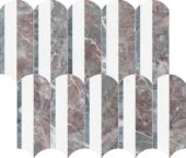 Utopio Hydros Blush Mosaic | Tile Center