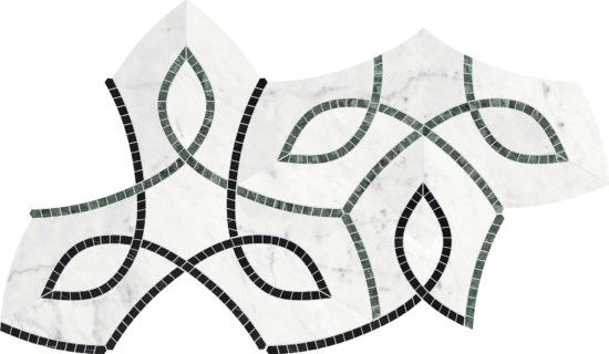 Utopio Vine Pine Mosaic | Tile Center