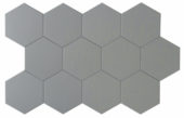 Vida 5.5X6.3” Grey Hexagon | Tile Center