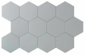 Vida 5.5X6.3” Pearl Hexagon | Tile Center
