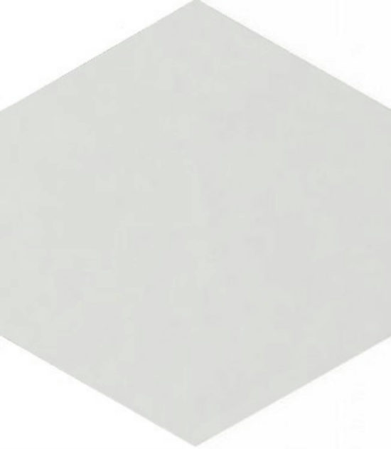 Vida 5.5X6.3” White Hexagon | Tile Center