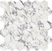 Viola Roccia 2 Hexagon Mosaic | Tile Center