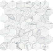 Virtue Bianco 2 Hexagon Mosaic | Tile Center