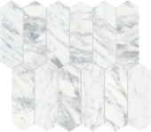 Virtue Bianco 2x6 Picket Mosaic | Tile Center