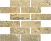 Walnut 2X6 Mosaic | Tile Center