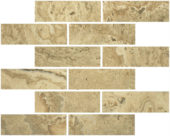 Walnut 2X6 Mosaic | Tile Center
