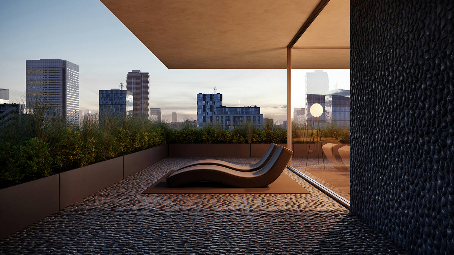 Zen Tahitian Black Sand Natural Pebble Matte Mosaic | Tile Center