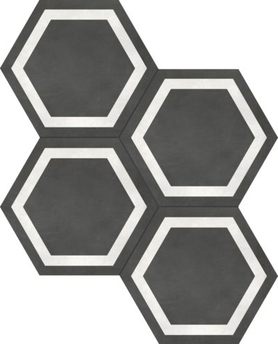 Form 7″ Hexagon Frame Graphite