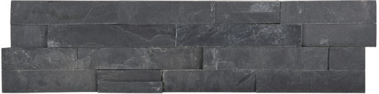 Ledger Stone 6x24 Carbon Split Face Corner | Tile Center