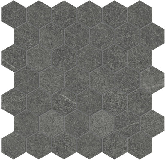 Mjork 2 Hex Carbon | Tile Center