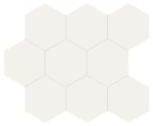 Monoforma 4" Hex Moonlight Silk | Tile Center