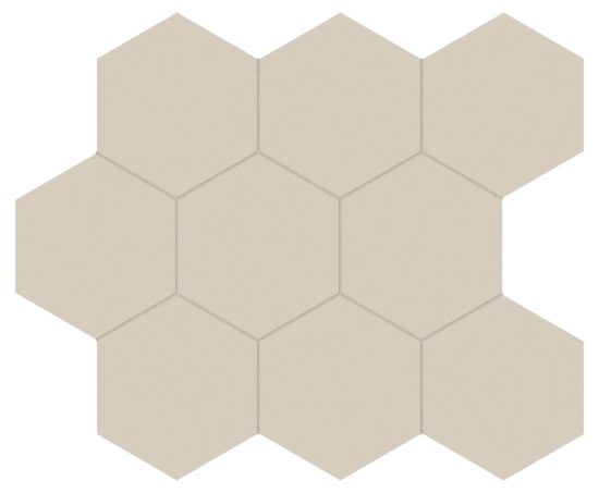 Monoforma 4" Hex Oasis Silk | Tile Center