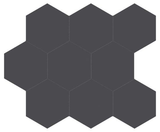 Monoforma 4" Hex Shilhouette Silk | Tile Center