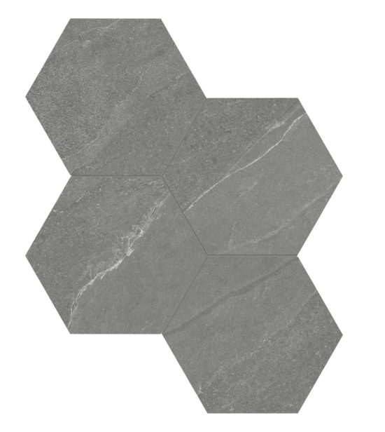 Nord 6 Hex Chromium | Tile Center