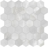 Plata Onyx Crystallo 2 Hexagon Polished | Tile Center