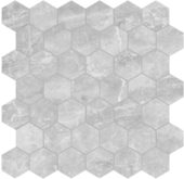 Plata Perla Grigia 2 Hexagon Polished | Tile Center