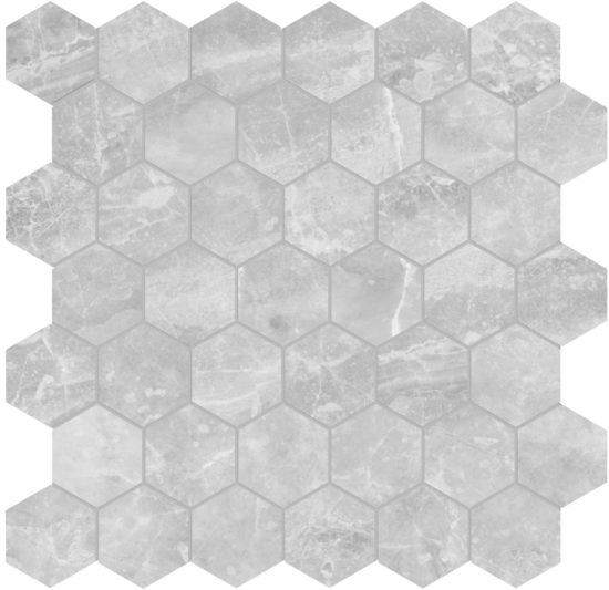 Plata Perla Grigia 2 Hexagon Polished