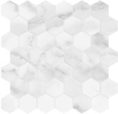 Plata Statuario Brina 2 Hexagon Polished | Tile Center