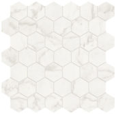 Royal Stoneworks 2" Cloudstone White Hex | Tile Center