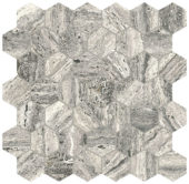 Royal Stoneworks 2" Regal Grey Vein Hex | Tile Center