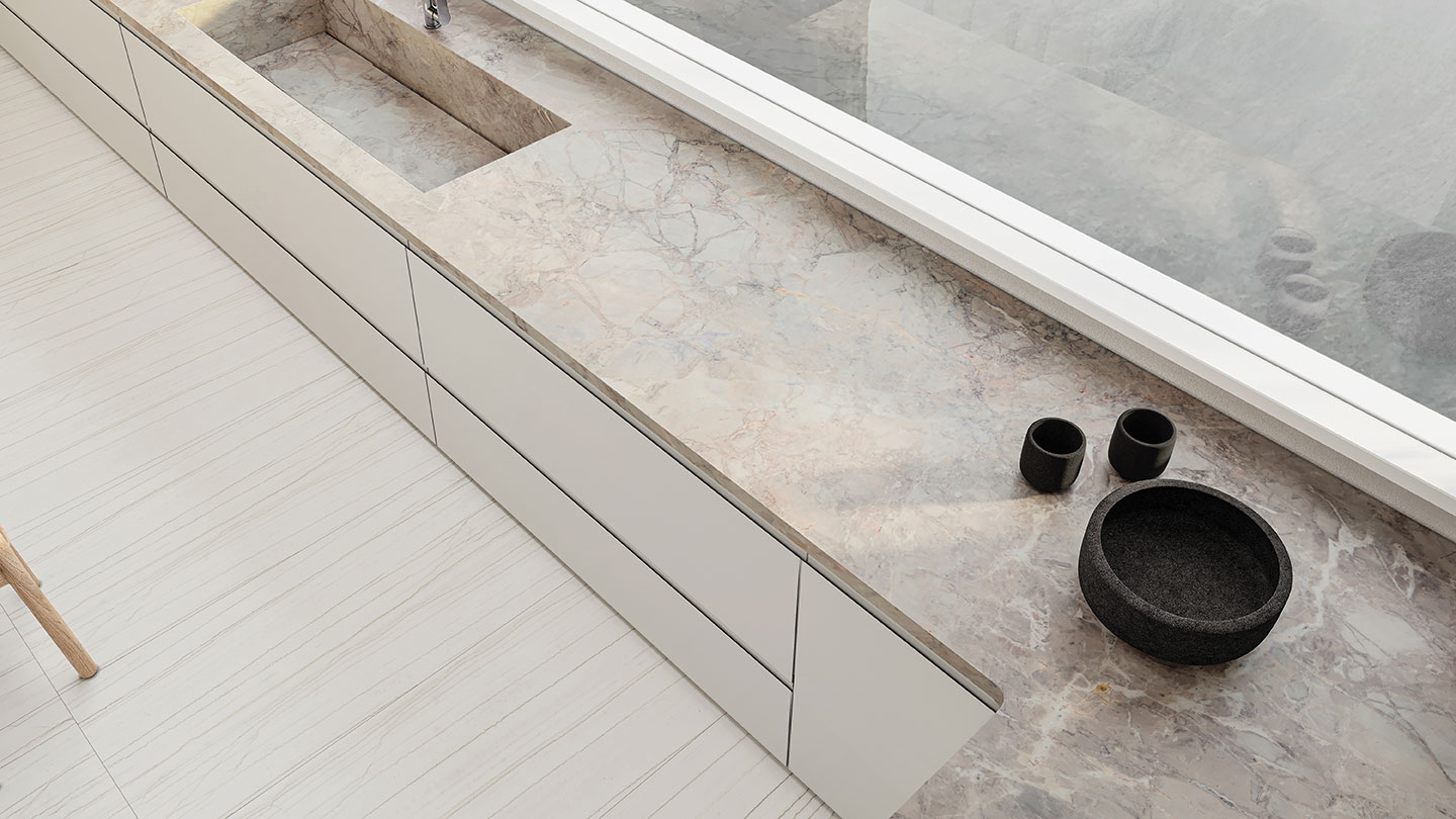 Royal Stoneworks TUSCAN WHITE VEIN 2 | Tile Center