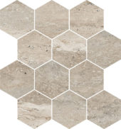 Saturnia 3x3 Hex Navona Matte | Tile Center