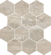 Saturnia 3x3 Hex Navona Matte | Tile Center