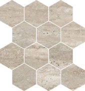 Saturnia 3x3 Hex Navona Matte | Tile Center