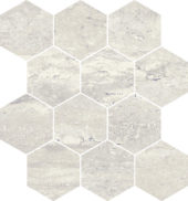 Saturnia 3x3 Hex Roman Matte | Tile Center